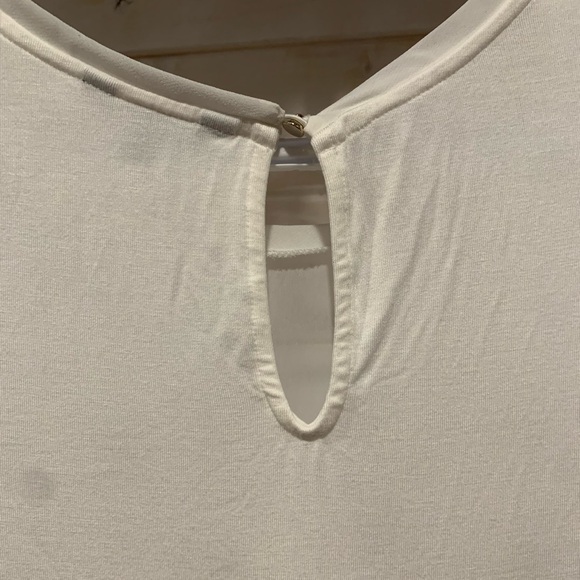 RW&CO. | White Cactus Print Short Sleeve Top - Picture 7 of 7